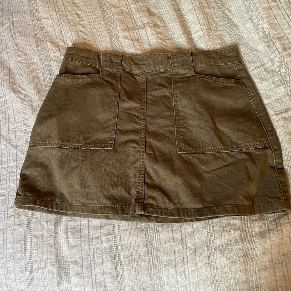 Olive green Skirt